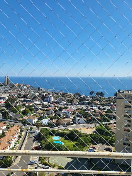 DEPARTAMENTO EN VENTA - CENTRO DE CONCÓN - PISO 17 - VISTA PANORÁMICA AL MAR ESPECTACULAR - 2D + 2B